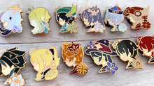 Load image into Gallery viewer, Genshin Impact Bloom Pins ❀ (Set A)