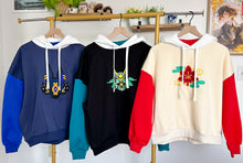 Load image into Gallery viewer, [IN-STOCK] Genshin Impact Colorblock Hoodies
