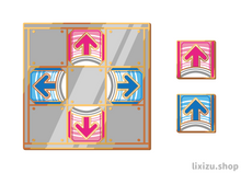 Load image into Gallery viewer, [PREORDER] Dance Dance Revolution Enamel Pin
